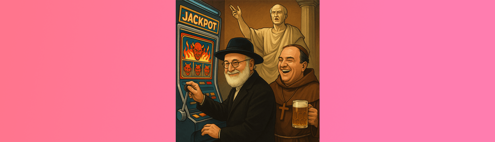 Smartphones, Russiagate, Cicero, and Slot Machines: What The Frock? with Rabbi Dave and Friar&nbsp;Rod