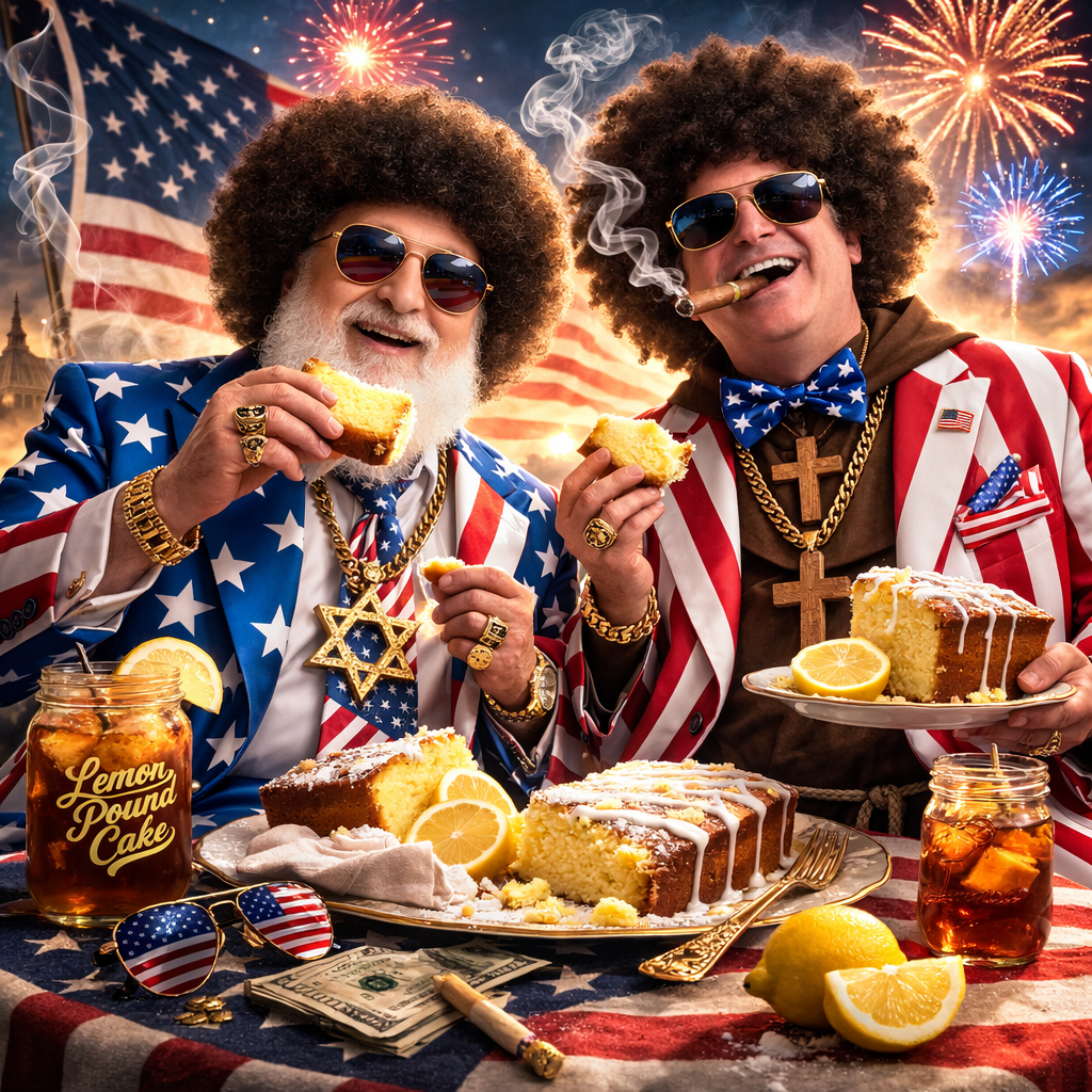 Lemon Pound Cake & Hot Dogs